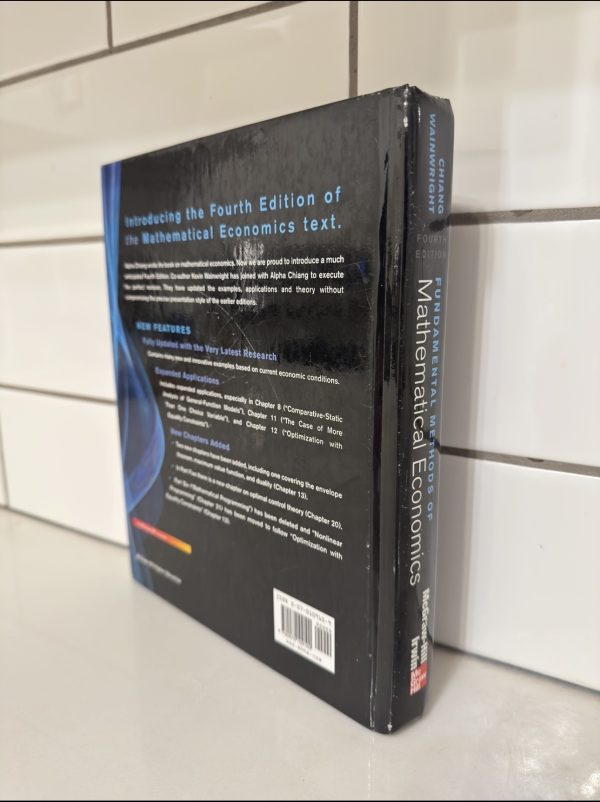 Fundamental Methods of Mathematical Economics