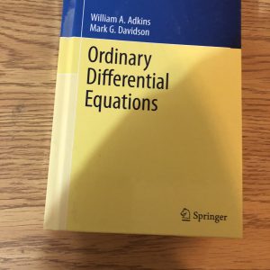 Ordinary Differential Equations